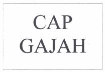 Trademark CAP GAJAH