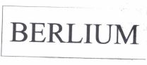 Trademark BERLIUM