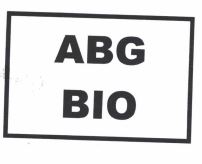 Trademark ABG BIO + LOGO