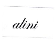 Trademark ALINI