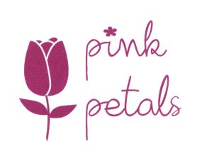 Trademark PINK PETALS + LUKISAN