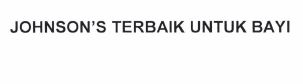 Trademark JOHNSON'S TERBAIK UNTUK BAYI