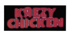 Trademark KREZY CHICKEN + LOGO