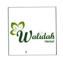 Trademark WALIDAH HERBAL + LOGO