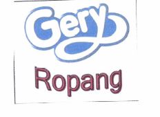 Trademark GERY ROPANG + LOGO