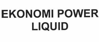 Trademark EKONOMI POWER LIQUID