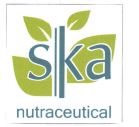 Trademark SKA NUTRACEUTICAL + LOGO