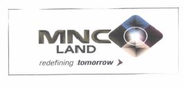 Trademark MNC LAND REDEFINING TOMORROW + LUKISAN