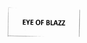 Trademark EYE OF BLAZZ