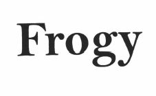 Trademark FROGY