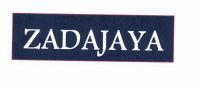 Trademark ZADAJAYA + LOGO