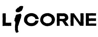 Trademark LICORNE + LOGO