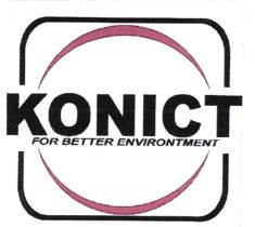 Trademark KONICT FOR BETTER ENVIRONTMENT + LOGO