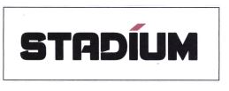 Trademark STADÍUM + LOGO