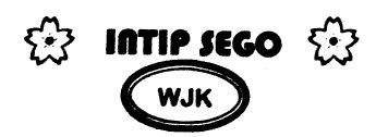 Trademark INTIP SEGO WJK + LUKISAN