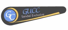 Trademark GC GUCC SANDAL EXCLUSIVE + LOGO