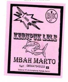 Trademark KERUPUK LELE MBAH MARTO