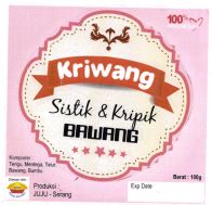 Trademark KRIWANG SISTIK & KRIPIK BAWANG + LUKISAN