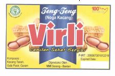 Trademark VIRLI TENG-TENG (NOGA KACANG) + LOGO