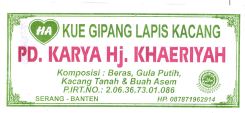 Trademark PD. KARYA HJ. KHAERIYAH + LOGO