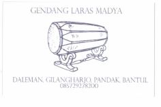 Trademark GENDANG LARAS MADYA DALEMAN, GILANGHARJO, PANDAK, BANTUL + LOGO