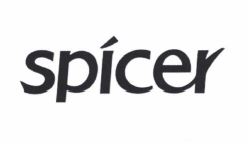 Trademark SPICER + LOGO