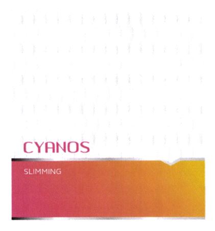 Trademark CYANOS SLIMMING + LOGO