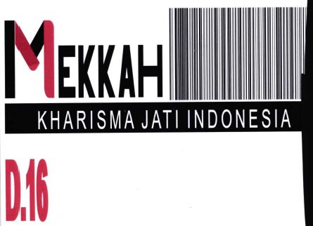 Trademark MEKKAH KHARISMA JATI INDONESIA D.16 + LOGO