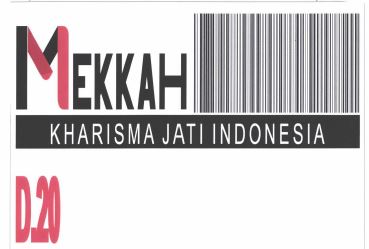 Trademark MEKKAH KHARISMA JATI INDONESIA D.20 + LOGO