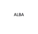 Trademark ALBA