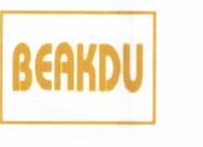 Trademark BEAKDU