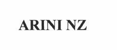 Trademark ARINI NZ