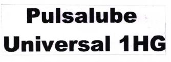 Trademark PULSALUBE UNIVERSAL 1HG