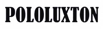 Trademark POLOLUXTON