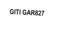 Trademark GITI GAR827