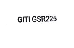 Trademark GITI GSR225