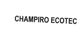 Trademark CHAMPIRO ECOTEC