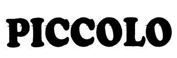 Trademark PICCOLO