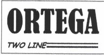 Trademark ORTEGA TWO LINE