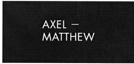 Trademark AXEL MATTHEW