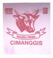 Trademark CM, SB + LUKISAN, SELERA PRIMA dan kata CIMANGGIS