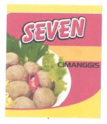 Trademark SEVEN + LUKISAN, dan kata CIMANGGIS