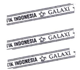 Trademark GALAXI dan LUKISAN