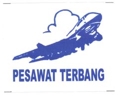 Trademark PESAWAT TERBANG dengan lukisan