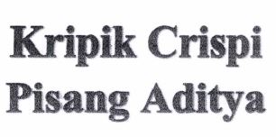 Trademark Kripik Crispi Pisang Aditya