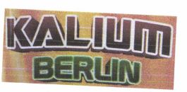 Trademark KALIUM BERLIN