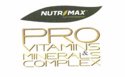 Trademark NUTRIMAX PRO VITAMINS & MINERALS COMPLEX