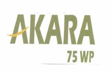 Trademark AKARA 75 WP