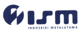 Trademark ISM INDOSEIKI METALUTAMA + logo