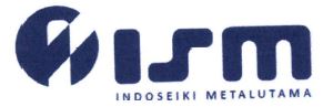 Trademark ISM INDOSEIKI METALUTAMA + logo